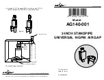 AIR GAP AG140-001 Installation Procedures предпросмотр