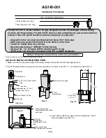 Preview for 2 page of AIR GAP AG140-001 Installation Procedures