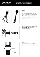 Preview for 5 page of AIR GAP Fluidmaster 6000 Series Installation Manual