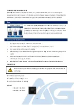 Preview for 10 page of AIR GUARD AG-1000 User Manual