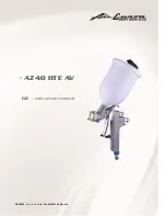 Air Gunsa AZ40 HTE AV Instruction Manual предпросмотр