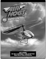 Предварительный просмотр 1 страницы Air Hogs Air Hogs RC Sky Patrol Helicopter Instruction Manual