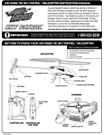 Предварительный просмотр 2 страницы Air Hogs Air Hogs RC Sky Patrol Helicopter Instruction Manual