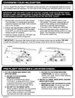 Предварительный просмотр 4 страницы Air Hogs Air Hogs RC Sky Patrol Helicopter Instruction Manual