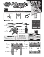 Air Hogs hawk eye Instruction Manual предпросмотр