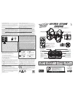 Air Hogs Hyper Stunt Drone Instruction Manual preview