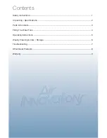 Предварительный просмотр 2 страницы Air innovations clean mist MH-408 Instruction Manual