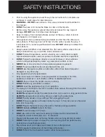 Предварительный просмотр 3 страницы Air innovations clean mist MH-408 Instruction Manual