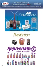 Preview for 10 page of Air innovations CLEAN MIST MH-702A Instruction Manual And  Warranty Information