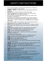 Предварительный просмотр 3 страницы Air innovations MH-401 Instruction Manual