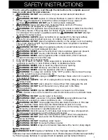 Preview for 3 page of Air innovations MH-801B Instruction Manual