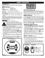 Preview for 4 page of Air King 1DKX5/8365 Operating Manual