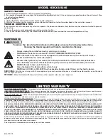 Preview for 5 page of Air King 1DKX5/8365 Operating Manual