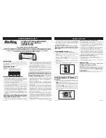 Preview for 2 page of Air King 3LY42/8605 Operating Instructions