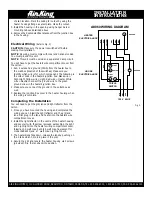 Предварительный просмотр 2 страницы Air King AK960L Installation Instructions