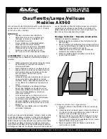 Предварительный просмотр 3 страницы Air King AK960L Installation Instructions