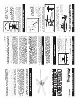 Предварительный просмотр 1 страницы Air King Builder’s Choice 9898L Instruction Manual