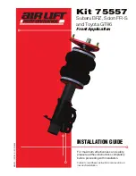 Air Lift 75557 Installation Manual preview