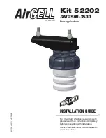 Air Lift AirCell 52202 Installation Manual preview