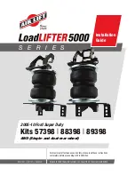 Air Lift LoadLifter 5000 Ultimate Installation Manual предпросмотр