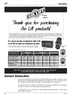 Предварительный просмотр 18 страницы Air Lift RideControl 59569 Installation Manual