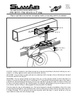 Предварительный просмотр 1 страницы Air Lift Slam Air 59111 Instructions Manual