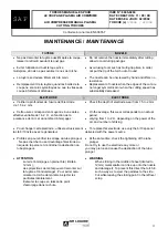 Preview for 12 page of Air Liquide 0408-2050 Safety Instruction For Use And Maintenance