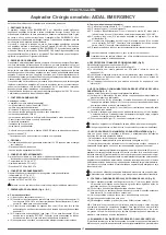 Предварительный просмотр 17 страницы Air Liquide Aidal emergency Operating Instructions Manual