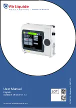 Preview for 1 page of Air Liquide MONNAL T60 ADVANCED User Manual