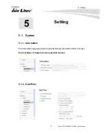 Предварительный просмотр 33 страницы Air Live AirCam WN-150CAM User Manual