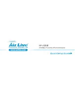 Air Live AirLive HP-3000E Quick Setup Manual preview