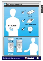 Preview for 2 page of Air Live BT-120IP Quick Setup Manual