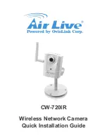 Air Live CW-720IR Quick Installation Manual preview