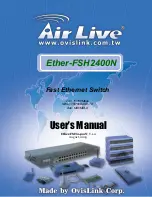 Предварительный просмотр 1 страницы Air Live Ether-FSH2400N User Manual