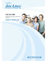 Air Live FE-501OD User Manual предпросмотр