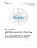 Предварительный просмотр 2 страницы Air Live FE-501OD User Manual