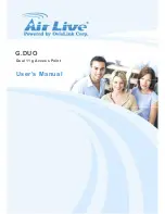 Air Live G.DUO User Manual предпросмотр