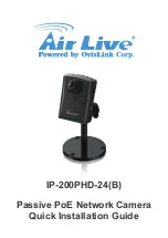 Preview for 1 page of Air Live IP-200PHD-24(B) Quick Installation Manual