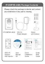 Preview for 3 page of Air Live IP-200PHD-24(B) Quick Installation Manual