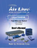 Preview for 1 page of Air Live Live-FSH8SB User Manual