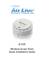 Air Live N.TOP Quick Installation Manual preview