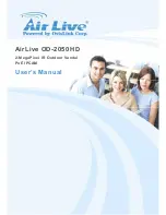 Preview for 1 page of Air Live OD-2050HD User Manual