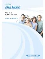 Air Live VS-100 User Manual preview