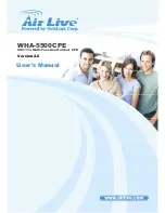 Air Live WHA-5500CPE User Manual preview