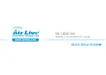 Air Live WL-1200CAM Quick Setup Manual preview