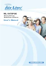 Air Live WL-5470POE User Manual preview