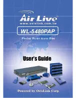 Air Live WL-5480PAP User Manual предпросмотр