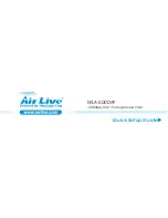 Air Live WLA-5000AP Quick Setup Manual preview