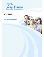 Предварительный просмотр 1 страницы Air Live WN-220R User Manual