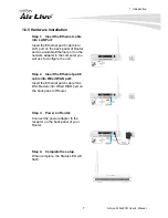 Предварительный просмотр 11 страницы Air Live WN-220R User Manual